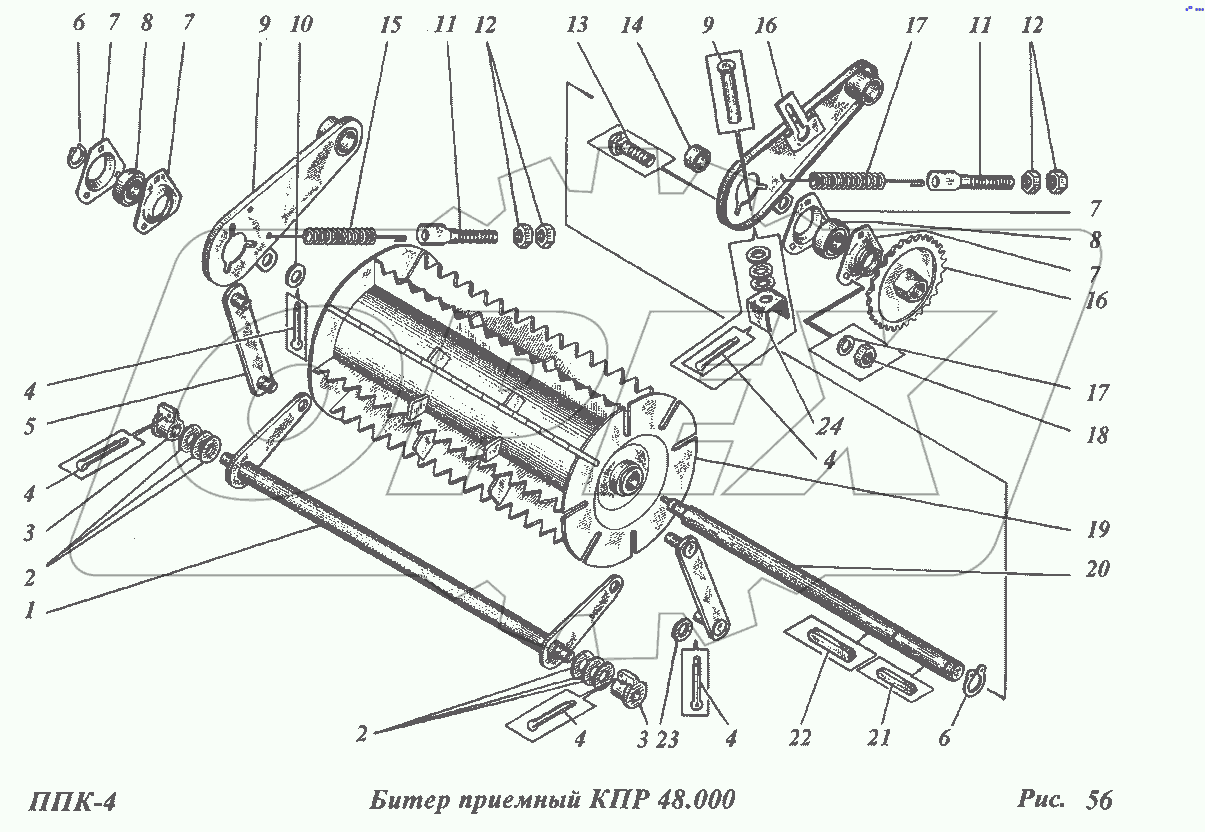 Битер приемный КПР 48.000